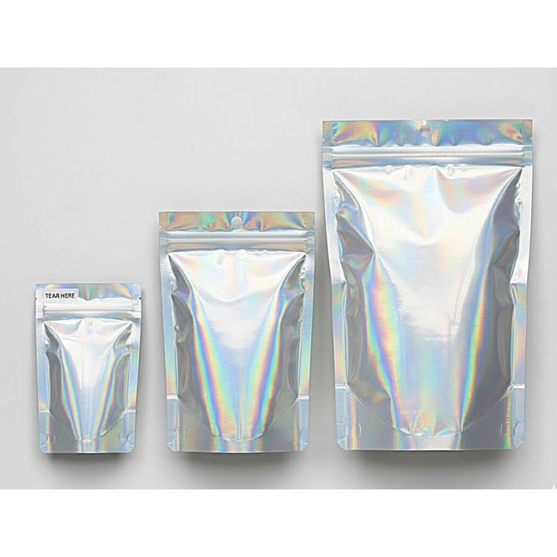Custom Holographic Weed Mylar Bags