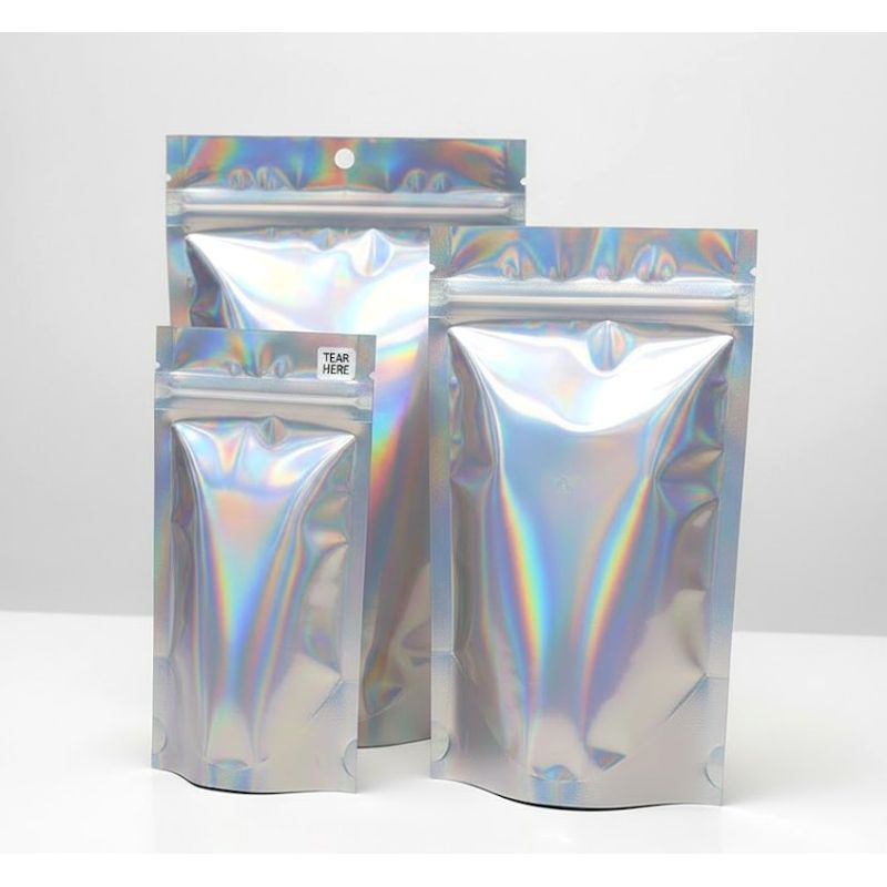 Custom Holographic Weed Mylar Bags