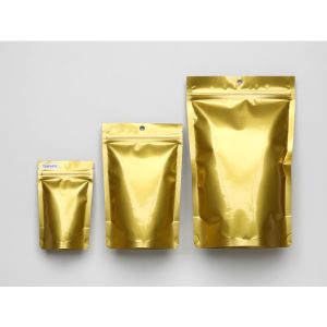 Custom Gold Mylar Packaging Bags Wholesale