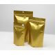 Custom Gold Mylar Packaging Bags Wholesale