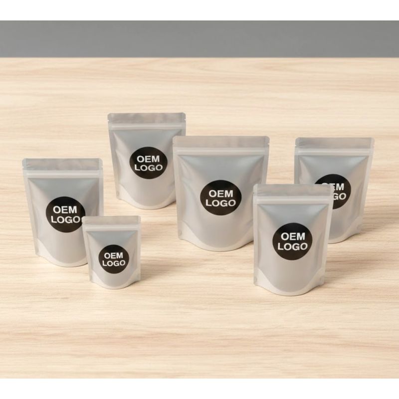 Custom Silver Mylar Bags & Pouches