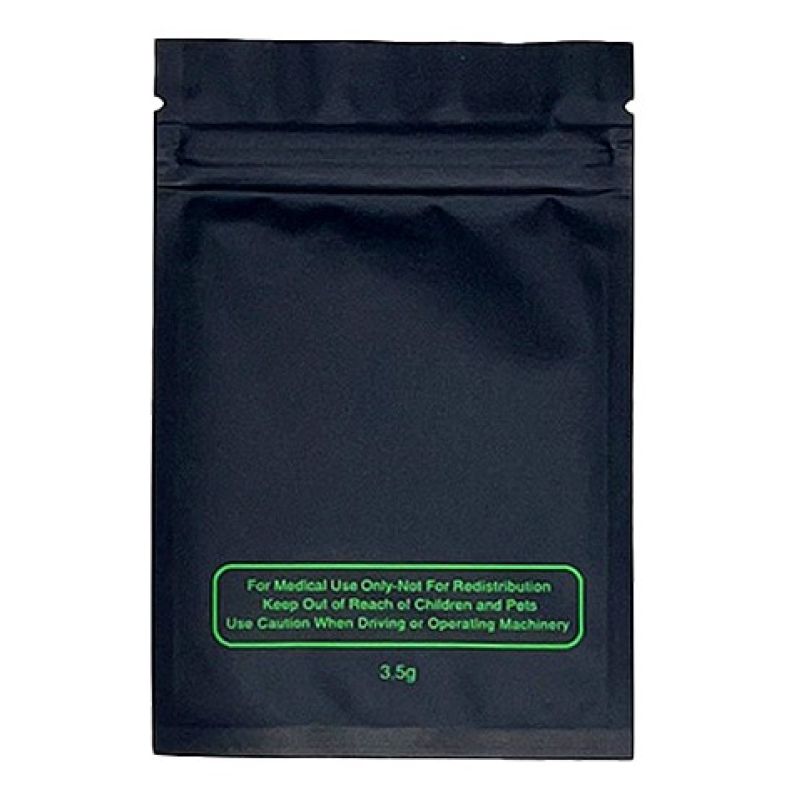 3.5g Custom Printed Mylar Packaging Bags Online