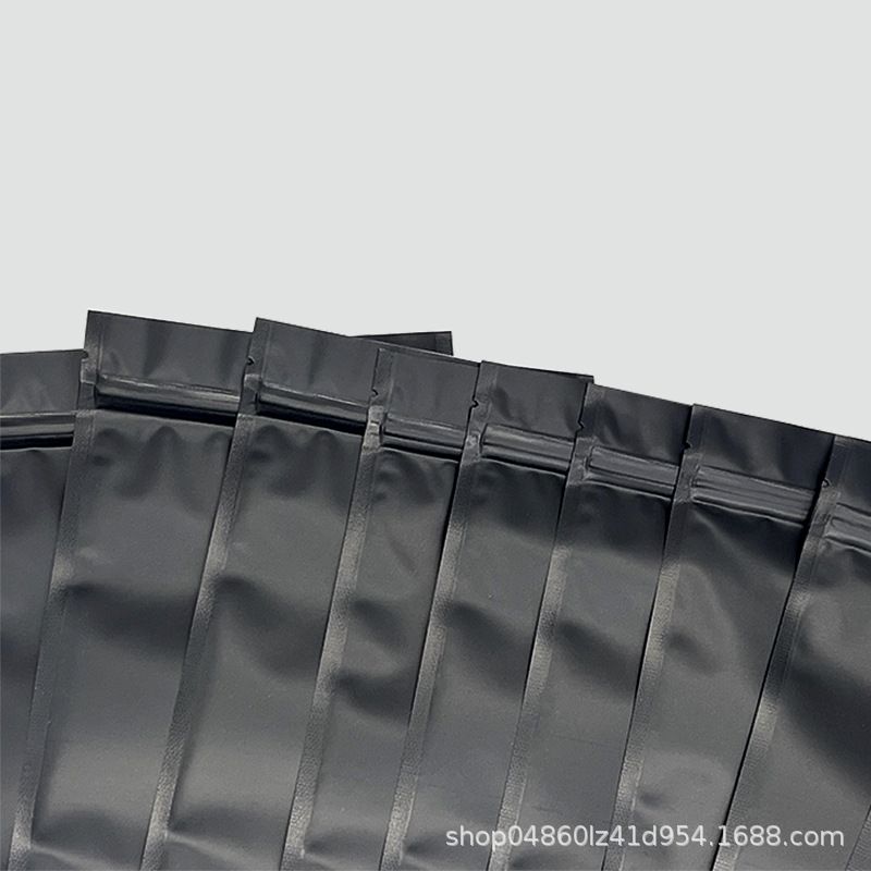 Black Custom 7g Mylar Odor-Proof Weed Packaging Bags