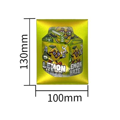Custom Die-Cut Mylar Bags with Retail Box