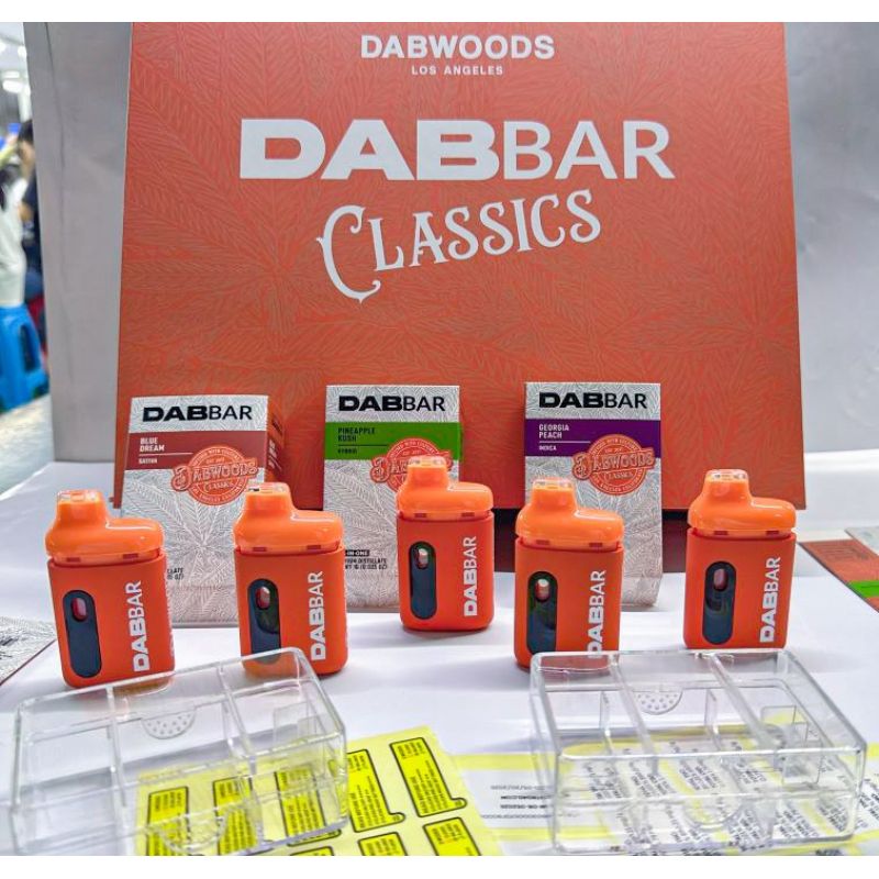 Dabwoods Dabbar 1ml – 2025 Classic Vape with Digital Display