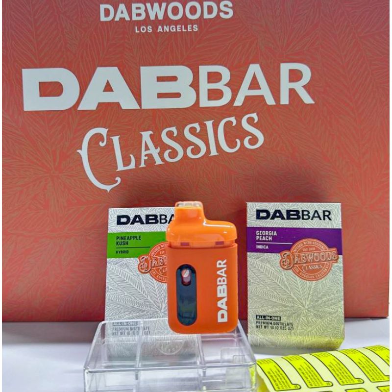 Dabwoods Dabbar 1ml – 2025 Classic Vape with Digital Display