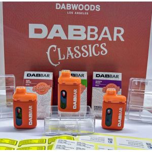Dabwoods Dabbar 1ml – 2025 Classic Vape with Digital Display