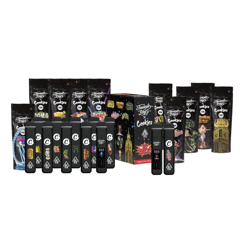 Jungle Boys × Cookies 1ml Empty Disposable Vape Pen