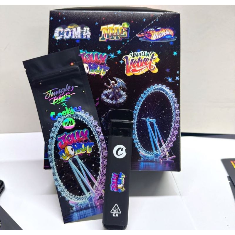 Jungle Boys × Cookies 1ml Empty Disposable Vape Pen