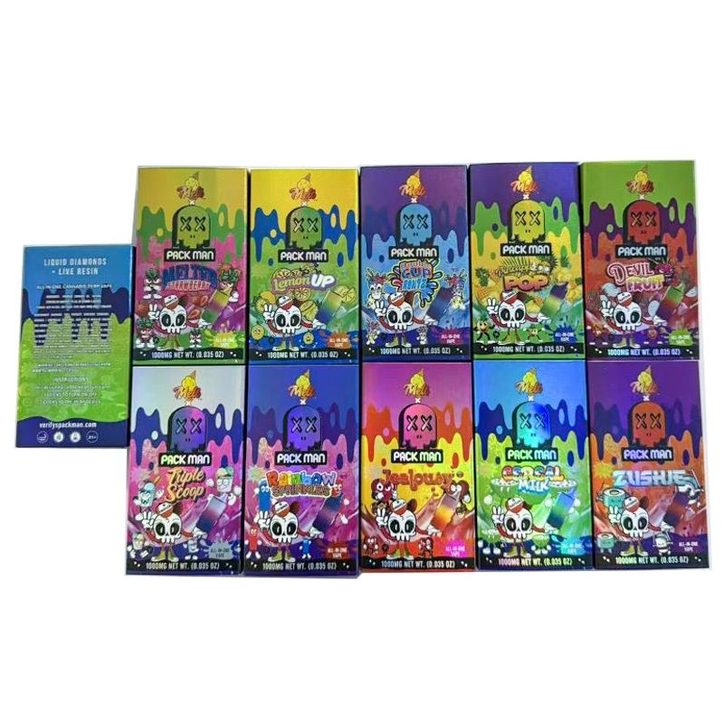 Melt x Packman 1g Empty Disposable Vape pen