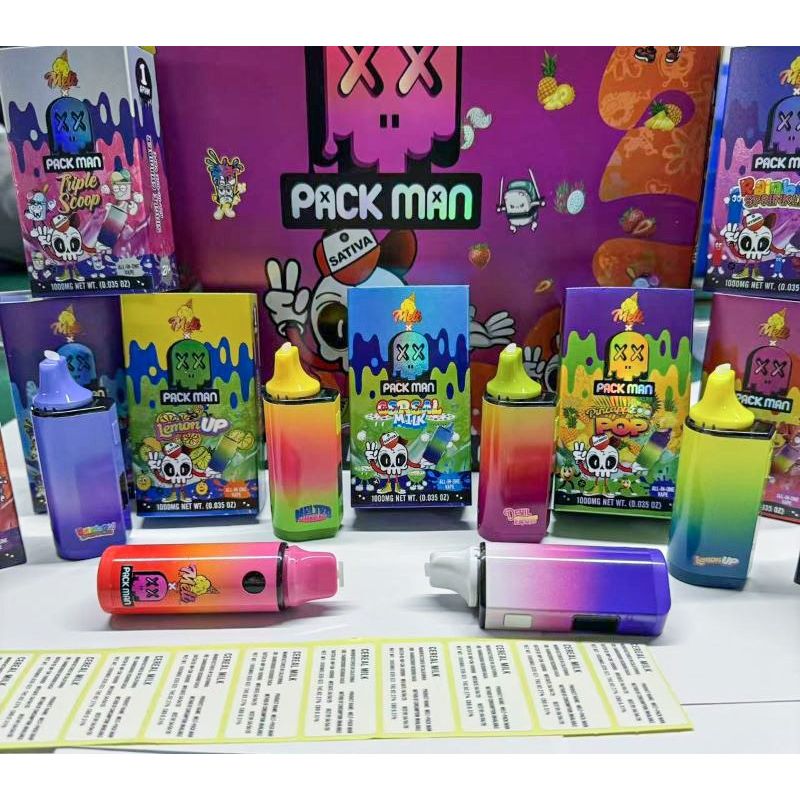 Melt x Packman 1g Empty Disposable Vape pen | Factory Price