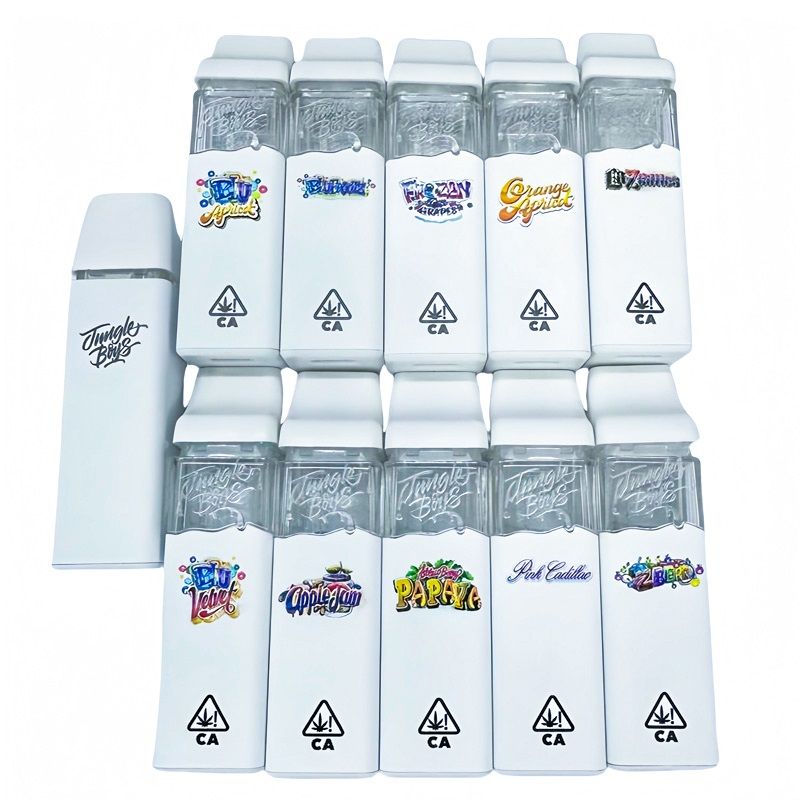 Jungle Boys V4 1G Empty Disposable – White Edition