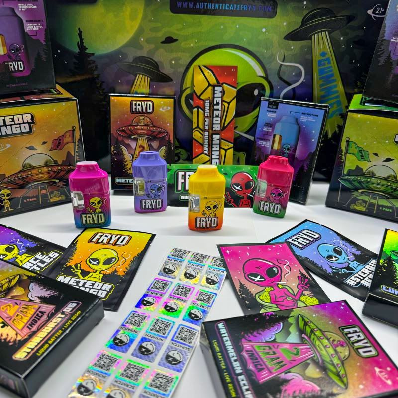 Meteor Mango 2g FRYD Empty Disposable Vape Cartridge