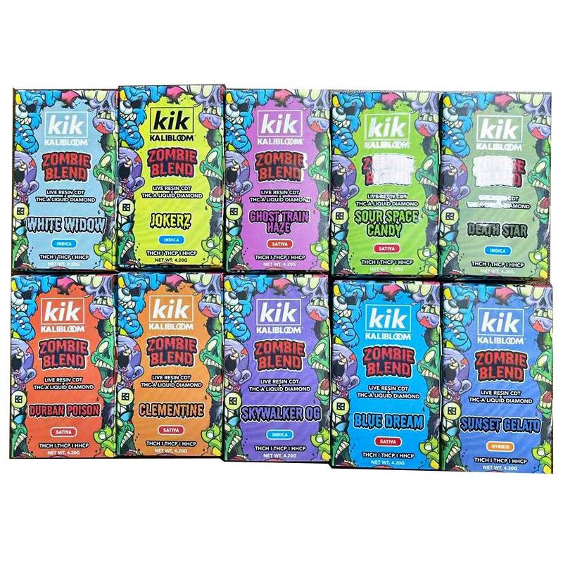 Kalibloom Kik Zombie Blend 4.2g Empty Disposable Vape