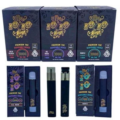 10/10 Boys 1G Disposable Vape Pen (Empty)