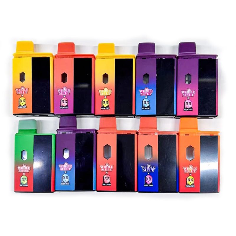 Whole Melt x Packman 1g Disposable Vape – 10 Flavors, Large LCD Display