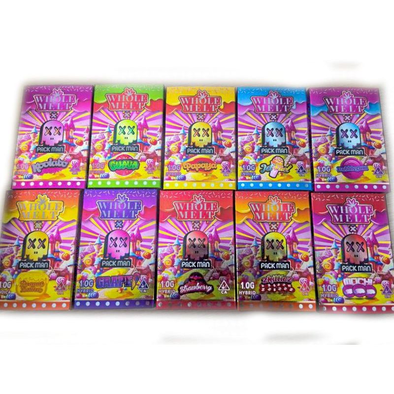 Whole Melt x Packman 1g Disposable Vape – 10 Flavors, Large LCD Display