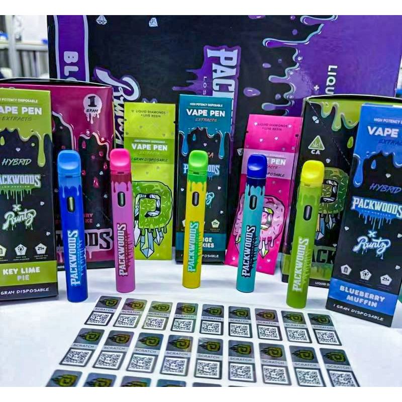 Packwoods x Runtz V3 1ml Empty Vape Pen