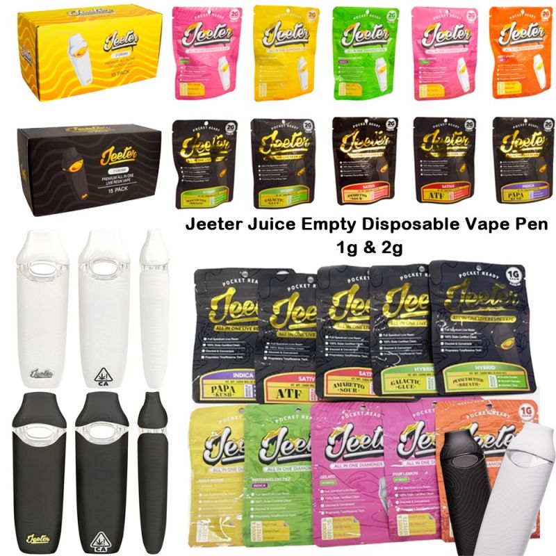 Jeeter Juice Empty Disposable Cartridge 1G & 2G