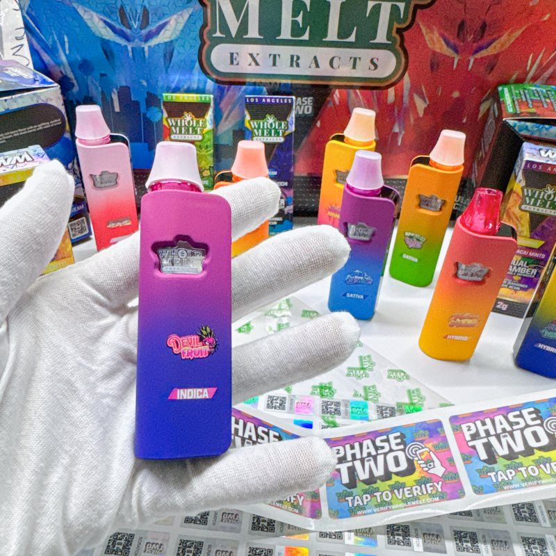 Whole Melt Dual Chamber 1 & 2G Empty Disposable Cart | Bulk Wholesale