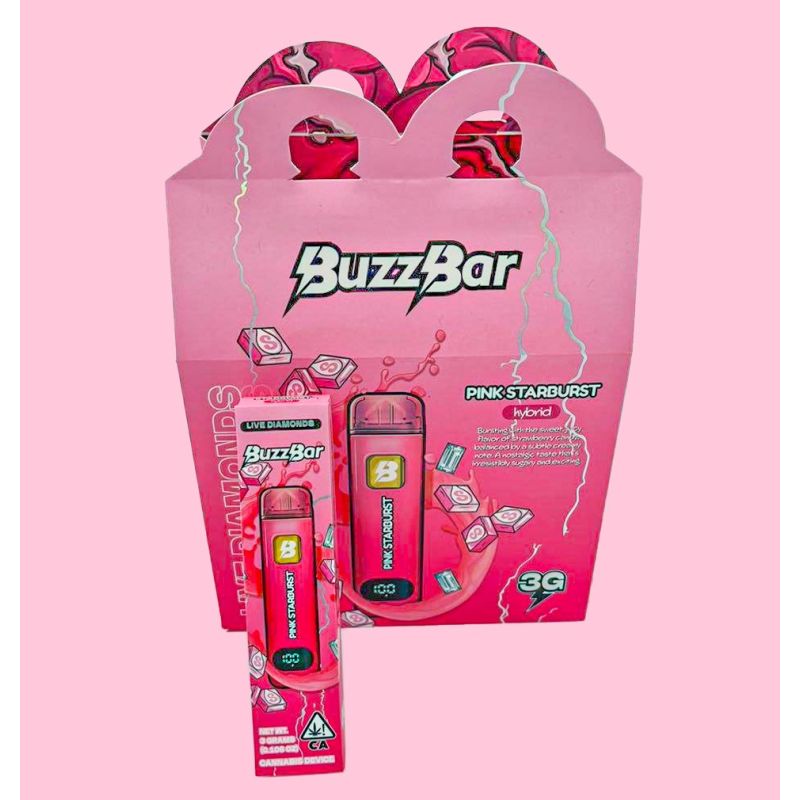 Buzz Bar 3G Empty Liquid Diamonds Disposable Vape