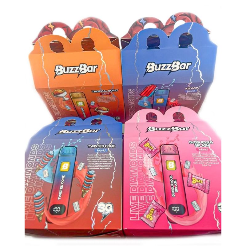 Buzz Bar 3G Empty Liquid Diamonds Disposable Vape