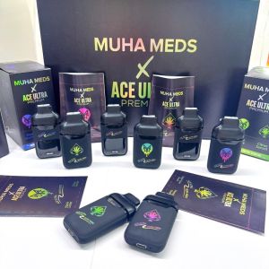 Muha Meds x Ace Ultra Dual-Flavor 1G Vape Cartridges