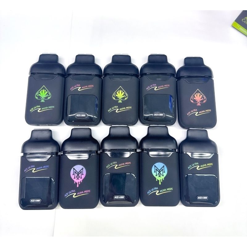 Muha Meds x Ace Ultra Dual-Flavor 1G Vape Cartridges