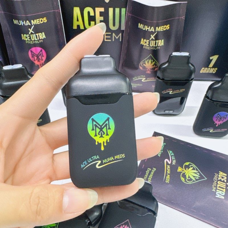 Muha Meds x Ace Ultra Dual-Flavor 1G Vape Cartridges