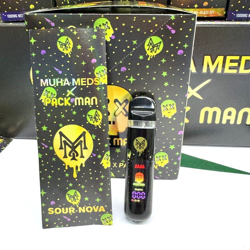Packman Thc Vape 1000mg PACKMAN 2GM DEVICE  Metrix Distributions
