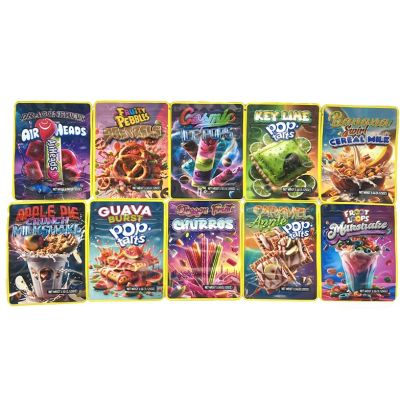Dessert & Candy Flavor 3.5g Mylar Bags
