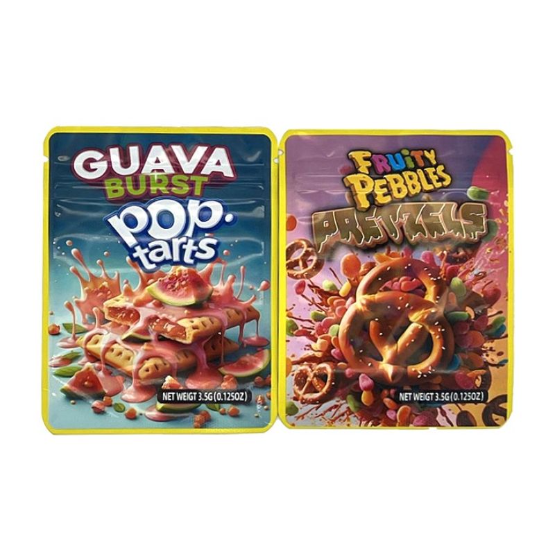 Dessert & Candy Flavor 3.5g Mylar Bags