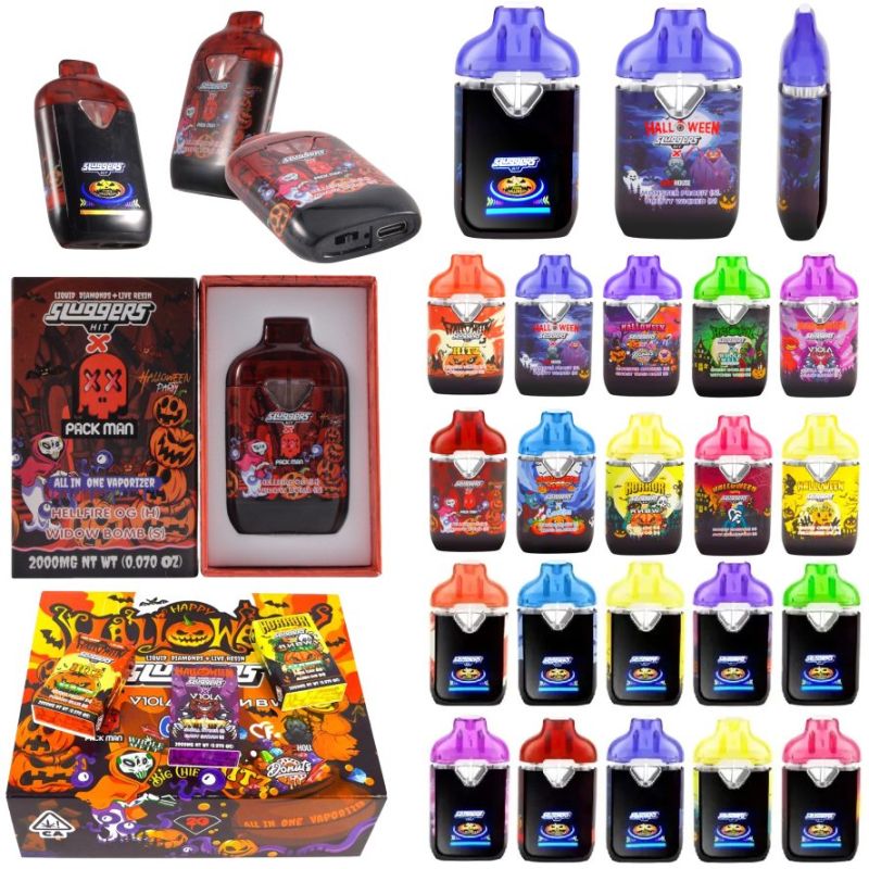 Wholesale Sluggers Hit Halloween 2g Empty Disposable - Liquid Diamonds