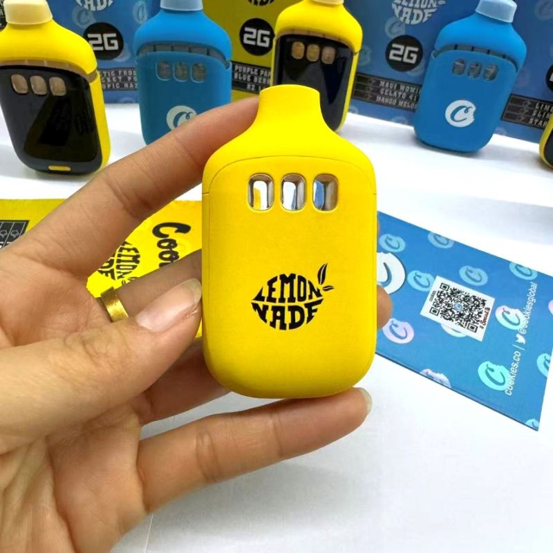 2G Three Chamber Empty Cartridges | Cookies x Lemonade Design