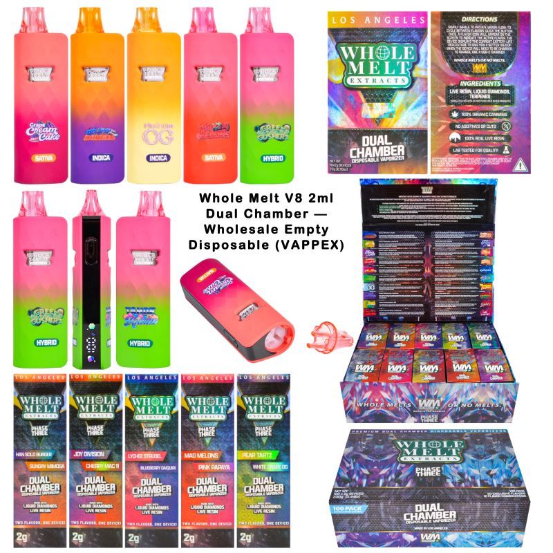 oui vape machecoul Whole Melt Phase 3 V8 2ml Dual Flavor Vape Pen (Empty)
